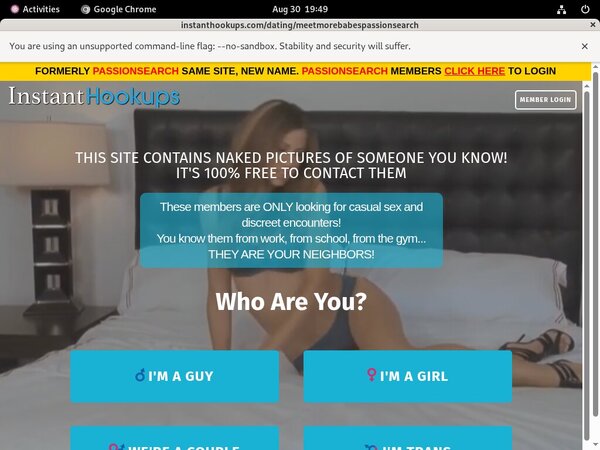 Instant Hookups Daily Pass