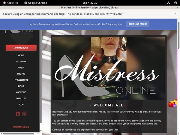 Mistressonline Discount Full