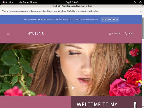Mya Blair Promotion