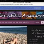 New Free Erin Electra Account