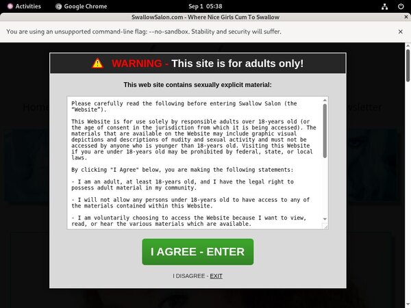 Swallowsalon.com Site Passwords