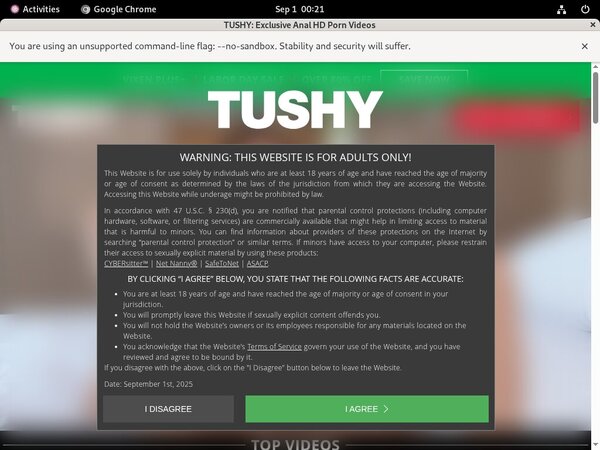 Get Tushy.com Trial Free