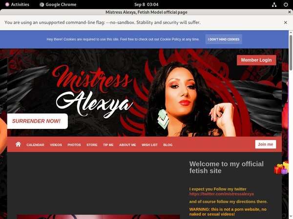 Missalexya.com With Amex