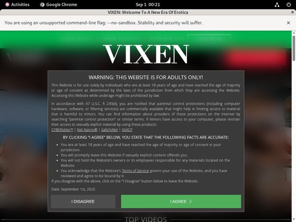 Vixen.com Freebies